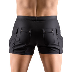 Svenjoyment Short avec poches Junio Noir